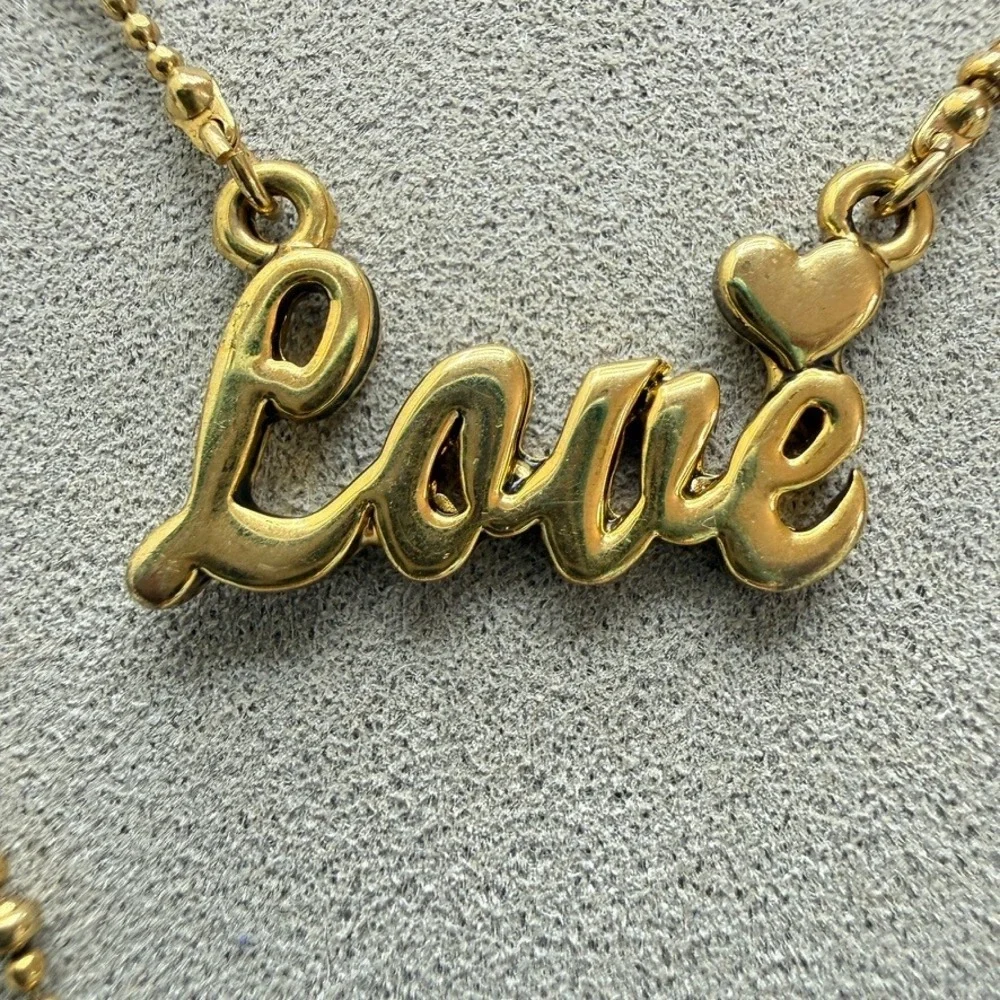 Betsey Johnson Love Bluebird Double Layer Necklace 15